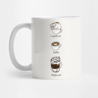 My favorite coffee English Bulldog Mug